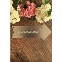 Strzałka „Bukieciarnia ”
